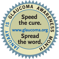 What have you done for National Glaucoma Awareness month?