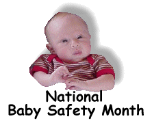 Baby Safety Month - what's the typical weight for a 3 month old baby?