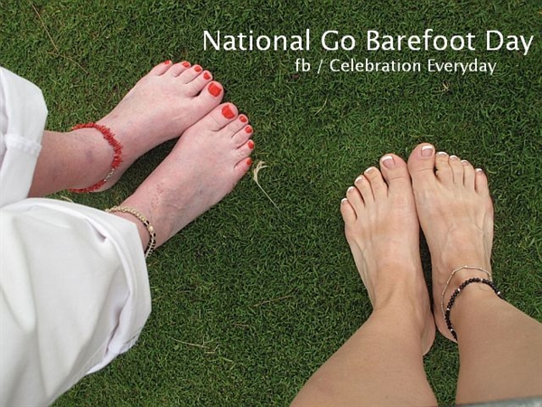 Would a barefoot day in the office to raise money for charity work?