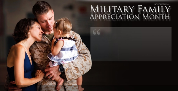 May 11th is military spouse appreciation day....?