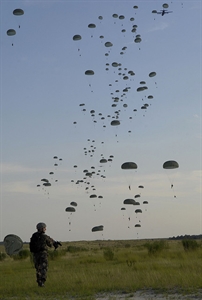 National Airborne Day - National guard special forces question?