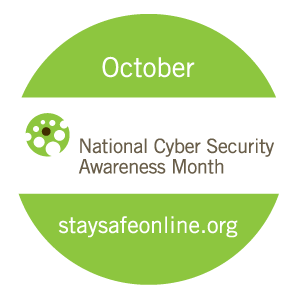 National Cyber Security Awareness Month - October is National Cyber Security Awareness Month - Seen This?