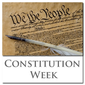 Constitution Week - help please constitution test in a week.?