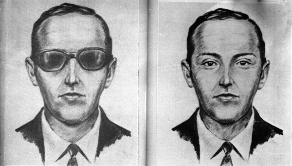 DEAD OR ALIVE at old age? D B COOPER 1971 parachute robber of 200,000.00 by jumping out of 724 jet.?