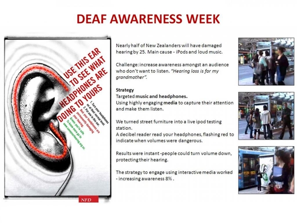 Question on Deaf Awareness Week?