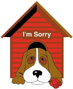 National Get Out of the Doghouse Day - Get out of the doghouse?