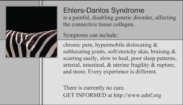 Who is aware of Ehlers Danlos Syndrome?