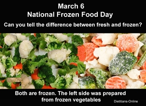 National Frozen Food Day - $200 of food for 30 days?