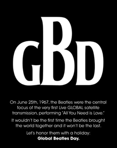 Global Beatles Day - What is the point of Earth Day?
