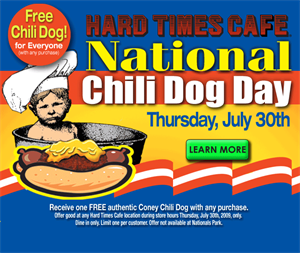 National Chili Dog Day - Have you ever tried a chili cheese dog? what did you think?