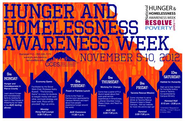 Hunger and Homelessness Awareness Week