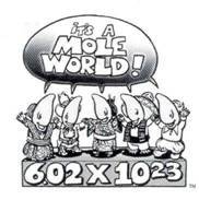 What could I create to help people remember Mole Day??? 6.03 x 10^23?