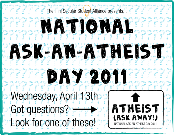 When exactly is atheist day?