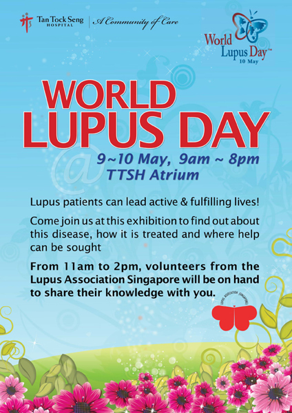Did you know that May 10 is world lupus day www.lupus.org?