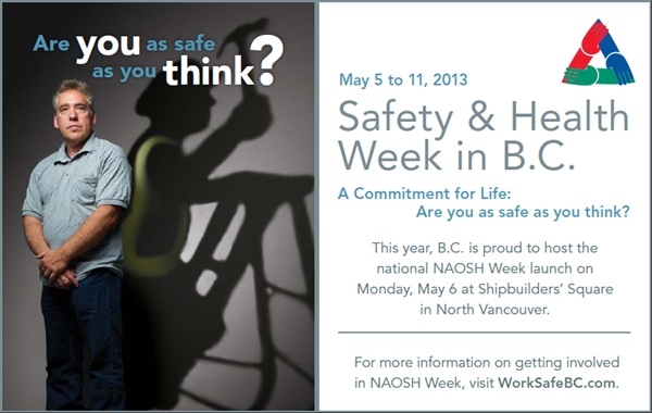 NAOSH Week – May 5 – 11, 2013