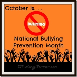 Bullying Prevention Month - is october horror month?