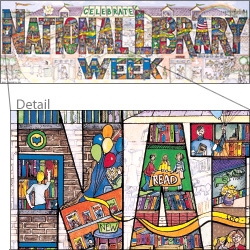 When is national library week?