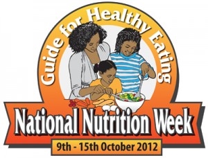 what is the national theme for nutrition week celebration 2009?