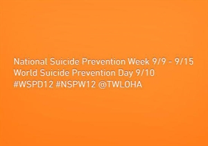 Suicide Prevention Week - Suicide Prevention?