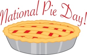 23rd. is National Pie Day!
