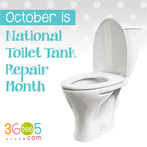 National Toilet Tank Repair Month - is there any books that have all holidays?