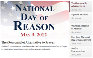 National Day of Reason - Atheists: do you celebrate the National Day of Reason?