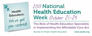 National Health Education Week - is there calendar displaying national recognition weeks?