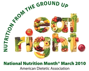 National Nutrition Month - what is the theme for this coming nutrition month?