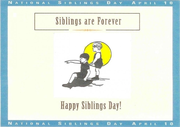When is the next national siblings day?