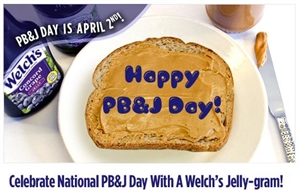 National Peanut Butter and Jelly Day - Did you know its National Peanut butter day?