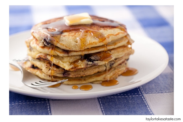 whats the recipe for blueberry pancakes?