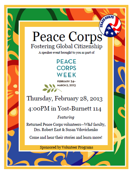 Peace Corps?