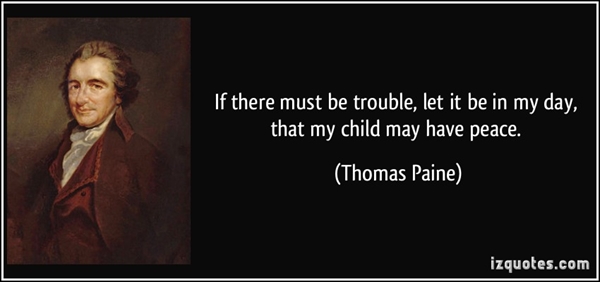 Question about Puritans and Thomas Paine?