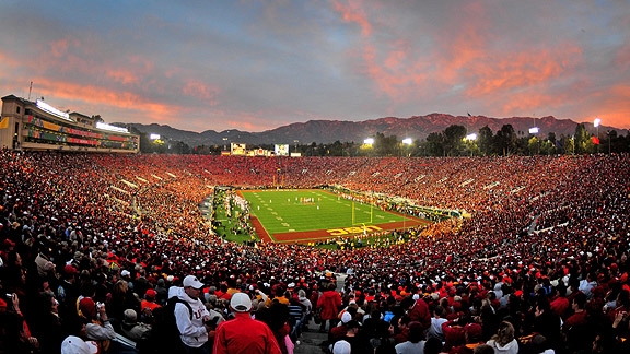Can someone explain what the rose bowl is, and is the championship game ever played there? ?