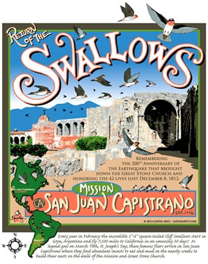 Have the Swallows returned to San Juan Capistrano today?