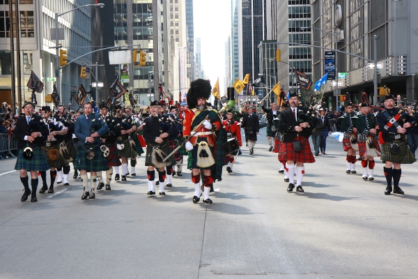 Is Tartan day celebrated much in the U.S like st.patricks ?