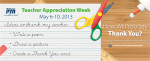 PTA Teacher Appreciation Week - Teacher Appreciation Week activities?