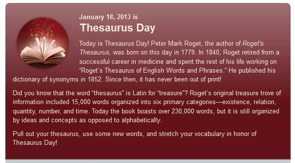 i need a human thesaurus!?