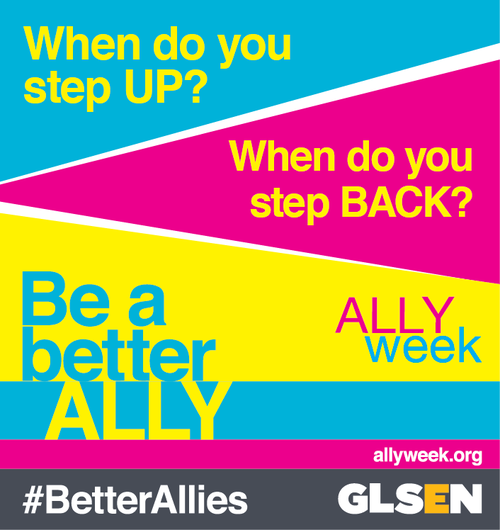 It’s Ally Week! Have you hugged an ally today?