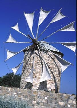 in a modern day windmill?